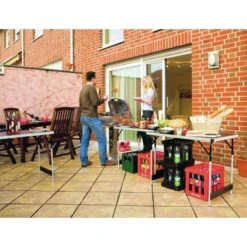 LUX Multifunktionstisch Aluminium 3-teilig -obi verkäufe 103944 picture 5 1