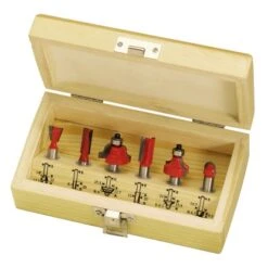 LUX HM-Oberfräser-Set 6-teilig 8 Mm Schaft -obi verkäufe 192522 picture2