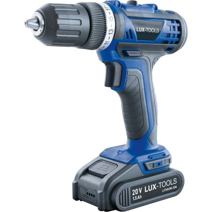 LUX-TOOLS 20 V Akku-Bohrschrauber ABS-20Li inkl. 1,5 Ah Akku, mit Koffer LUX-TOOLS 20 V Akku-Bohrschrauber ABS-20Li Inkl. 1,5 Ah Akku, Mit Koffer -obi verkäufe 3808036 S01 28 03 18 RET01