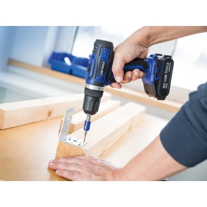 LUX-TOOLS 20 V Akku-Bohrschrauber ABS-20Li inkl. 1,5 Ah Akku, mit Koffer LUX-TOOLS 20 V Akku-Bohrschrauber ABS-20Li Inkl. 1,5 Ah Akku, Mit Koffer -obi verkäufe 4007873808036 A01 28 03 18