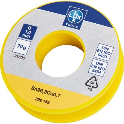 LUX Elektrolot 1 mm 70 g LUX Elektrolot 1 Mm 70 G -obi verkäufe 4007873921599 S02 180918