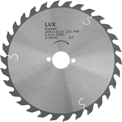 LUX HM-Kappsägeblatt Holz Ø 209 mm 30 Zähne LUX HM-Kappsägeblatt Holz Ø 209 Mm 30 Zähne -obi verkäufe 580282 2137 1
