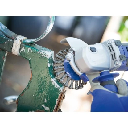 LUX Stahl-Scheibenbürste Gezopft Ø 100 mm LUX Stahl-Scheibenbürste Gezopft Ø 100 Mm -obi verkäufe 581264 2137 2