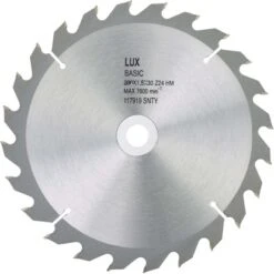 LUX HM-Kreissägeblatt Holz Ø 205 Mm 24 Zähne