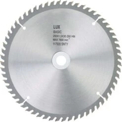 LUX HM-Kreissägeblatt Holz Ø 200 Mm 60 Zähne